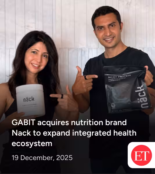 GABIT acquires nutrition brand Nack to expand integrated health ecosystem