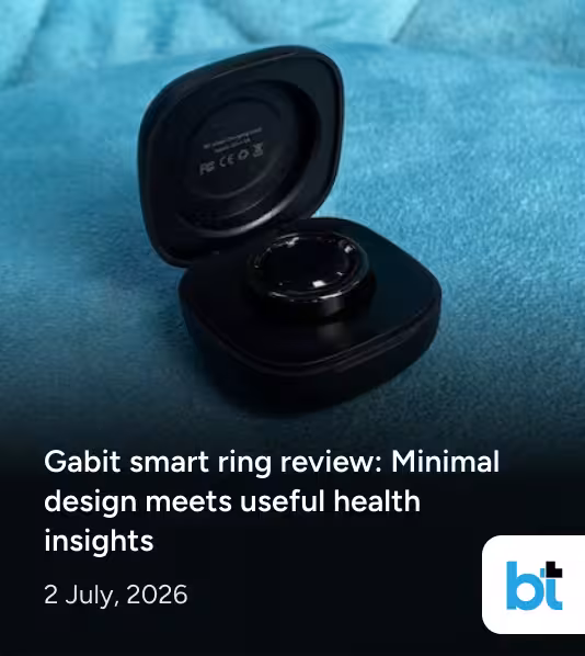 Gabit smart ring review: Minimal design meets useful health insights