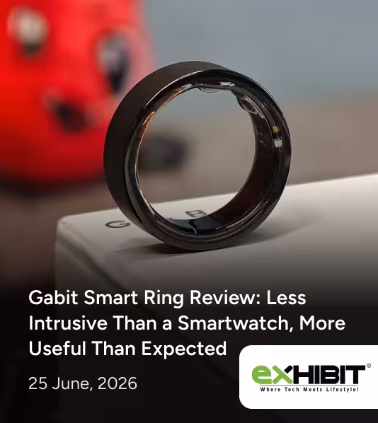 Gabit Smart Ring Review: Less Intrusive Than a Smartwatch, More Useful Than Expected
