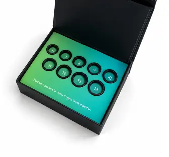 personalise ring colour and size